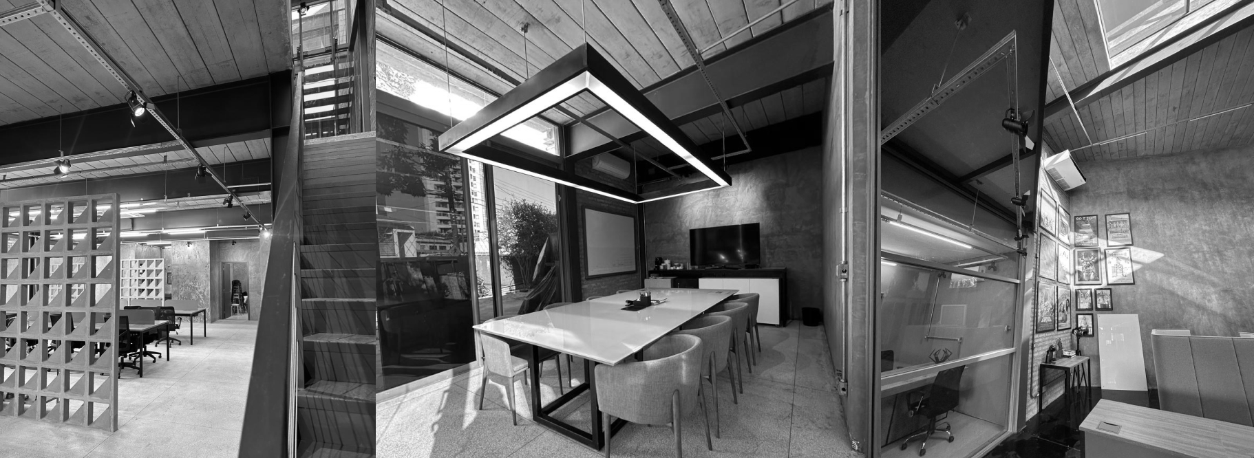 Interior do escritório GLAZ